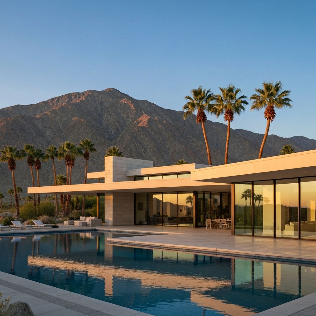 Luxury desert home in Coachella Valley